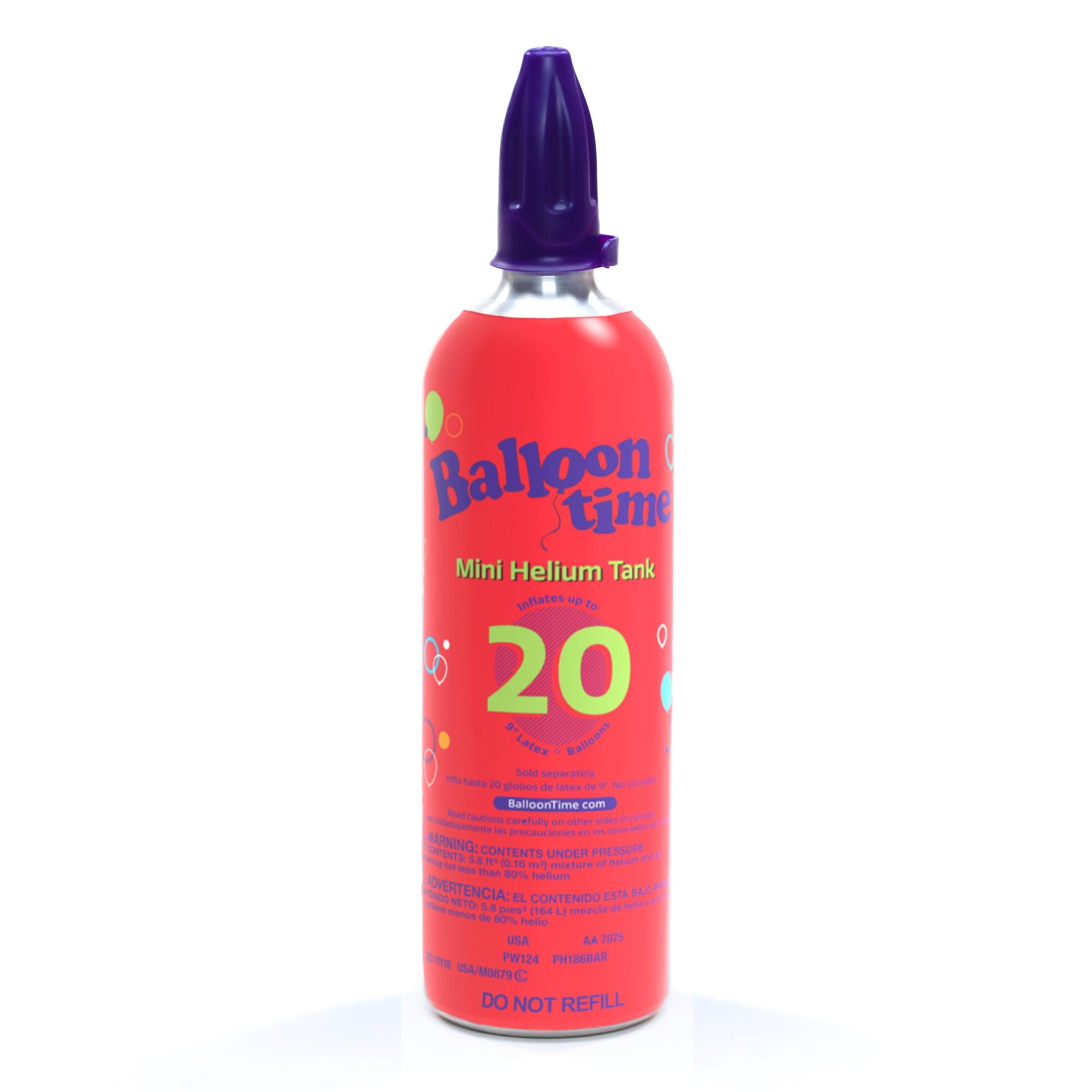 Balloon Time® Mini Helium Tank